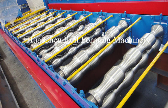 آلة تشكيل البلاط المزجج ذات طبقة مزدوجة عالية التردد مع 15/21 Rows