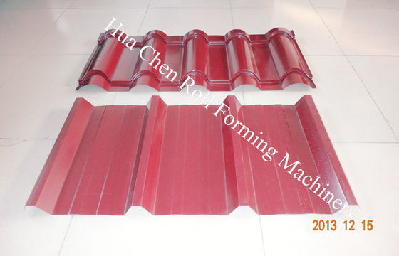 آلة تشكيل البلاط المزجج ذات طبقة مزدوجة عالية التردد مع 15/21 Rows