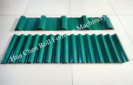 آلة تشكيل لفة الطبقة المزدوجة المموجة IBR للصفائح الفولاذية مع CE