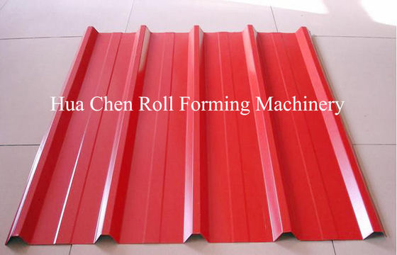 عالية الكفاءة طبقة مزدوجة سطح السفينة لفة تشكيل الآلات / تسقيف ورقة لفة تشكيل آلة