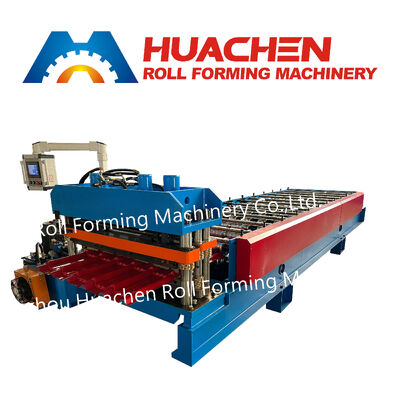 Galvanized and PPGI colored sheet roofing panels, color steel profiles, cold-rolled forming processing equipment