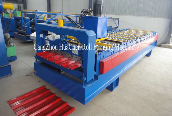 Anti Rust Roller Metrocopo Metal Roll Forming Machines / Steel Sheet Bending Machine