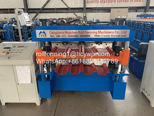 IBR جدار وسقف ورقة طبقة مزدوجة لفة تشكيل آلة منغوليا ستايل