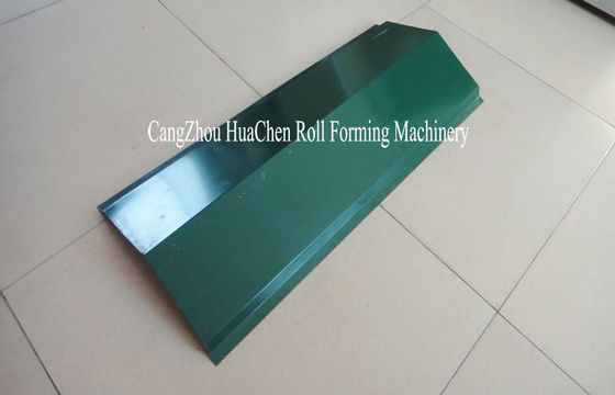 Warehouse Ridge Cap Roll Forming Machine steel plate with Vally Type