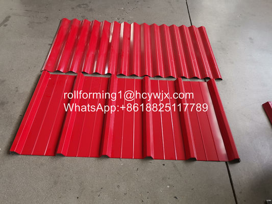 آلة التشكيل بالدلفنة للطبقة المزدوجة 15m / Min