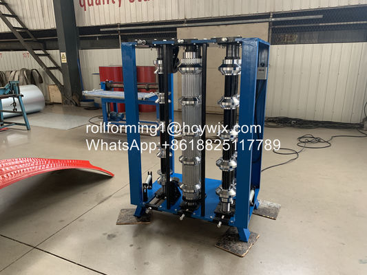 6m / Min دليل تقوس 0.25mm سقف ورقة آلة العقص