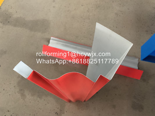 PPGI 0.3mm 10m / Min آلة تشكيل لفة مزراب