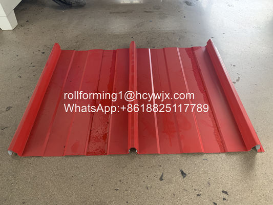 Plc الذاتي قفل 15m / Min 3p آلة لف ورقة السقف