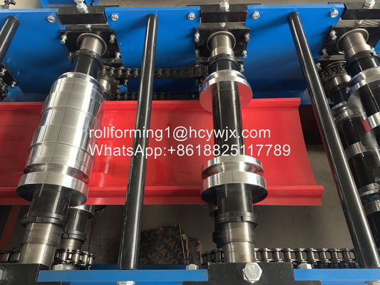 Plc الذاتي قفل 15m / Min 3p آلة لف ورقة السقف