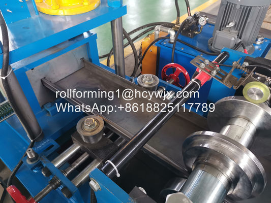 380v GI 1.5mm الصلب باب إطار لفة تشكيل آلة