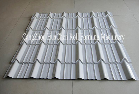 آلة تشكيل اللفائف ذات الطبقة المزدوجة بقطر عمود 70 مم مع 11 صفًا من البكرات والتحكم PLC