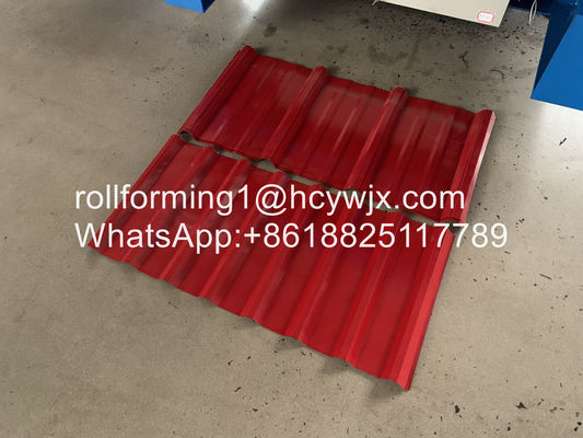 آلة تشكيل لفة طبقة مزدوجة IBR وذات امتداد طويل للألواح الفولاذية